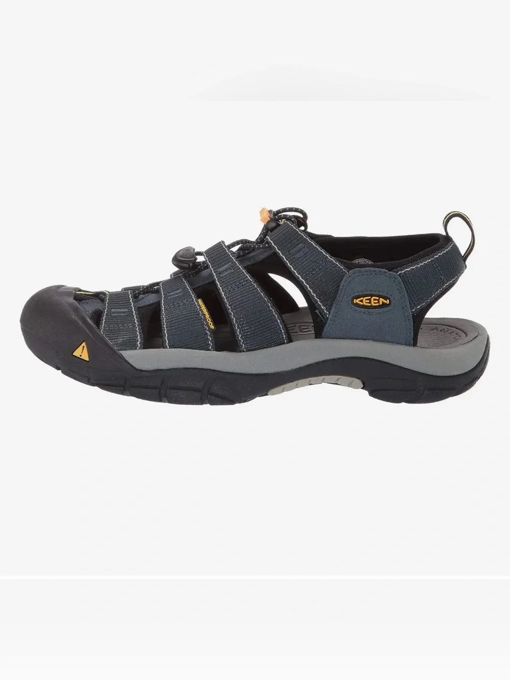 KEEN Men’s Newport H2 Closed Toe Water Hiking Sandal Navy Blue Gray Sz 10